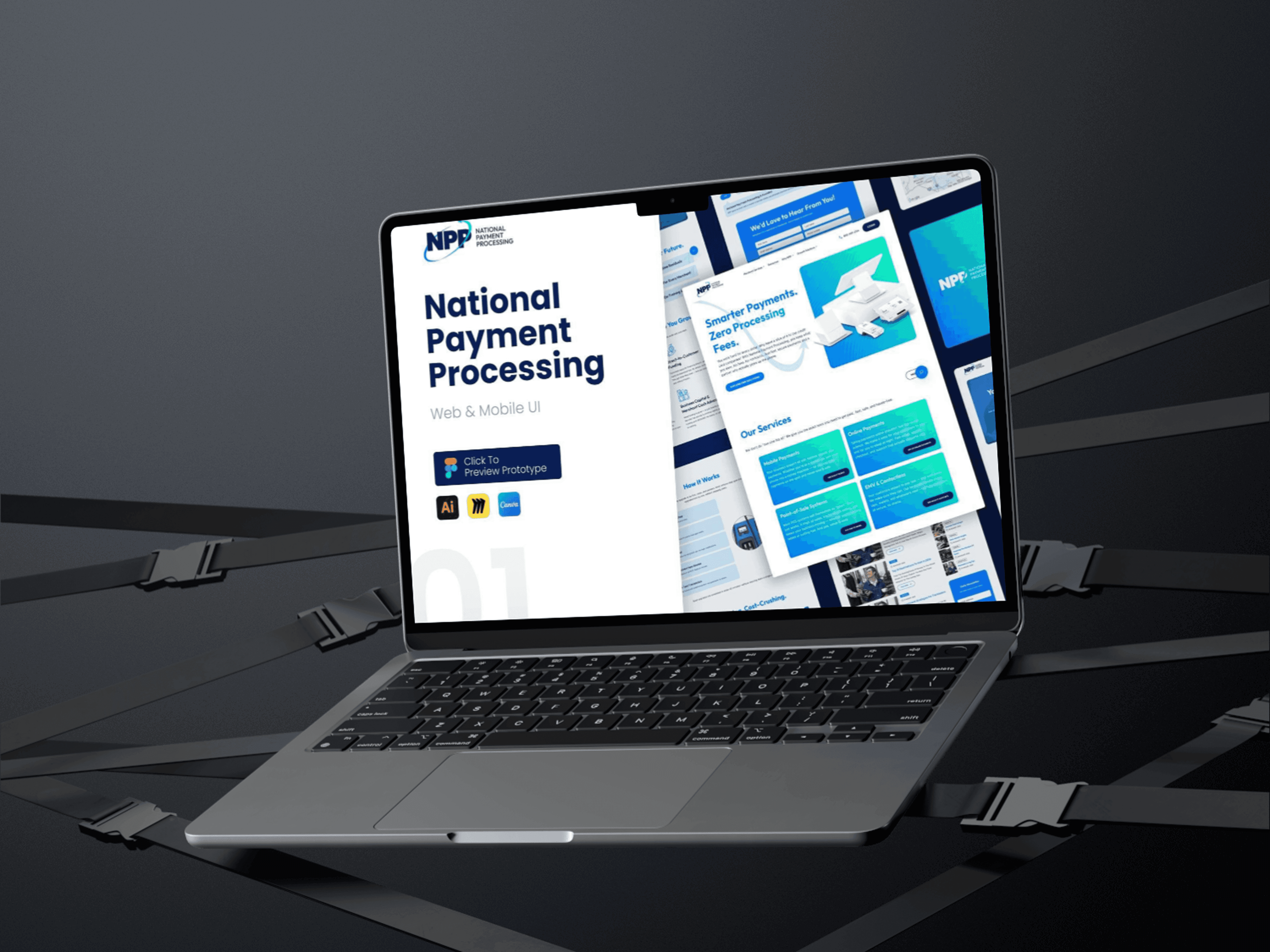 NPP WEB & MOBILE UI DESIGN